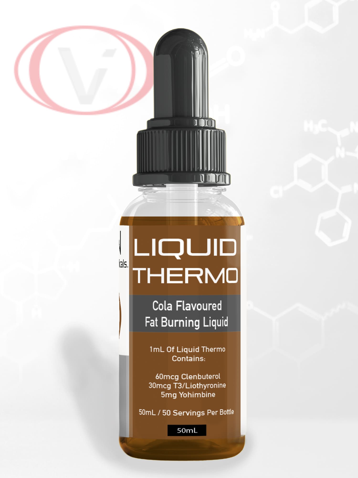 liquid thermo helios clenbuterol t3 yohimbine 50ml cola flavour